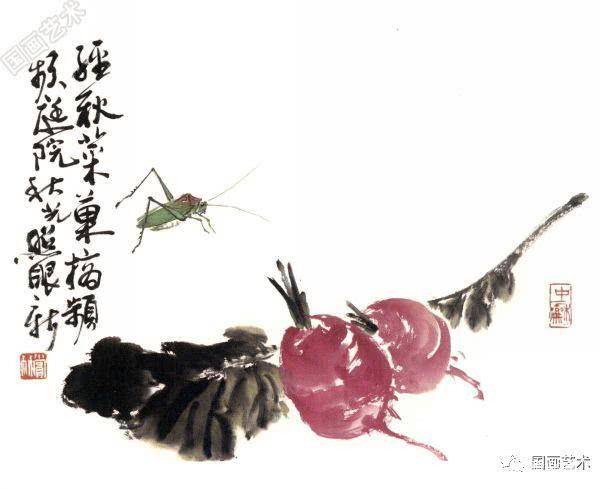 写意蔬果画法步骤示范,写意蔬果技法解析