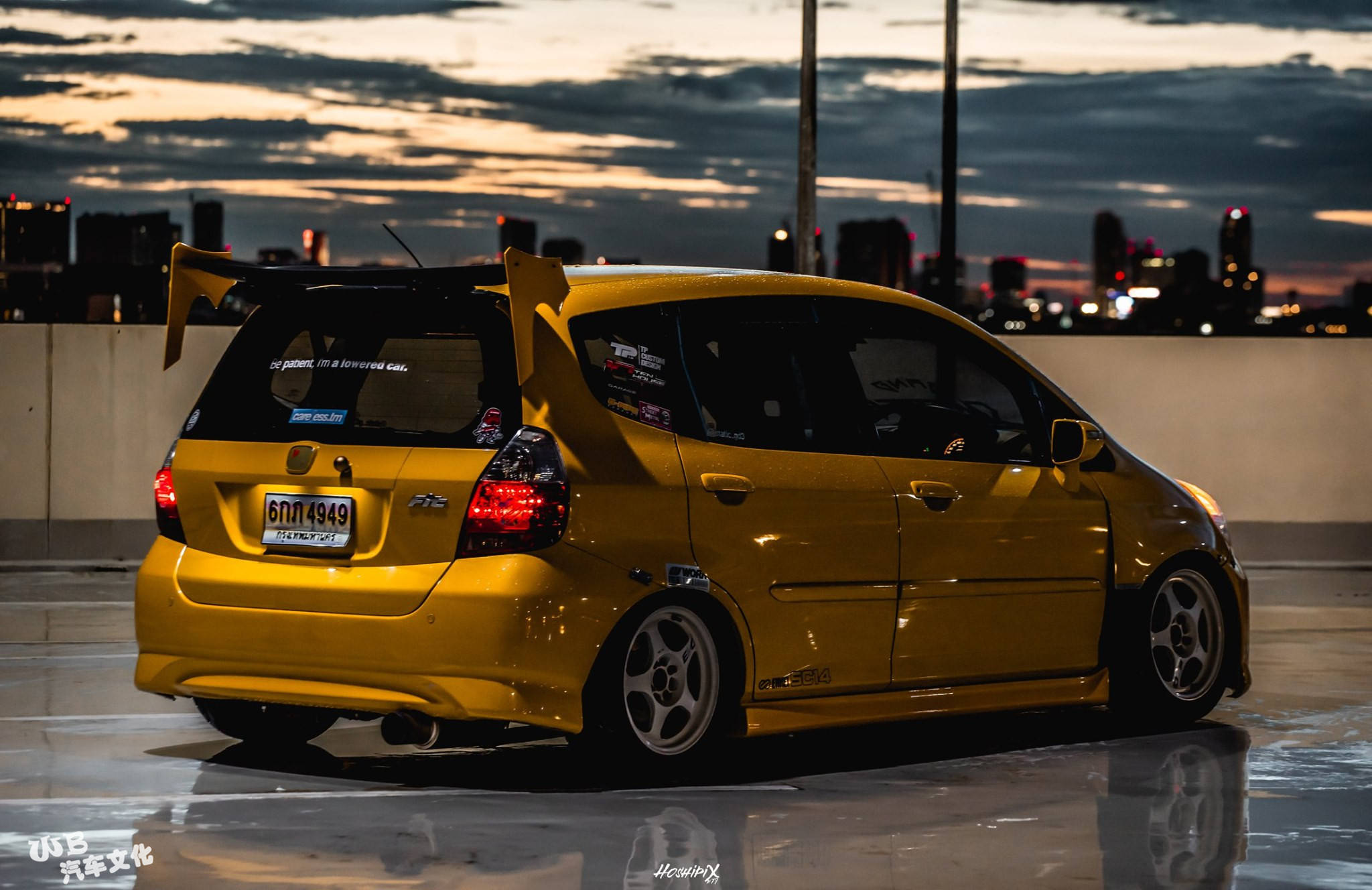 无可挑剔的细节这就是泰仔改装车飞度gd