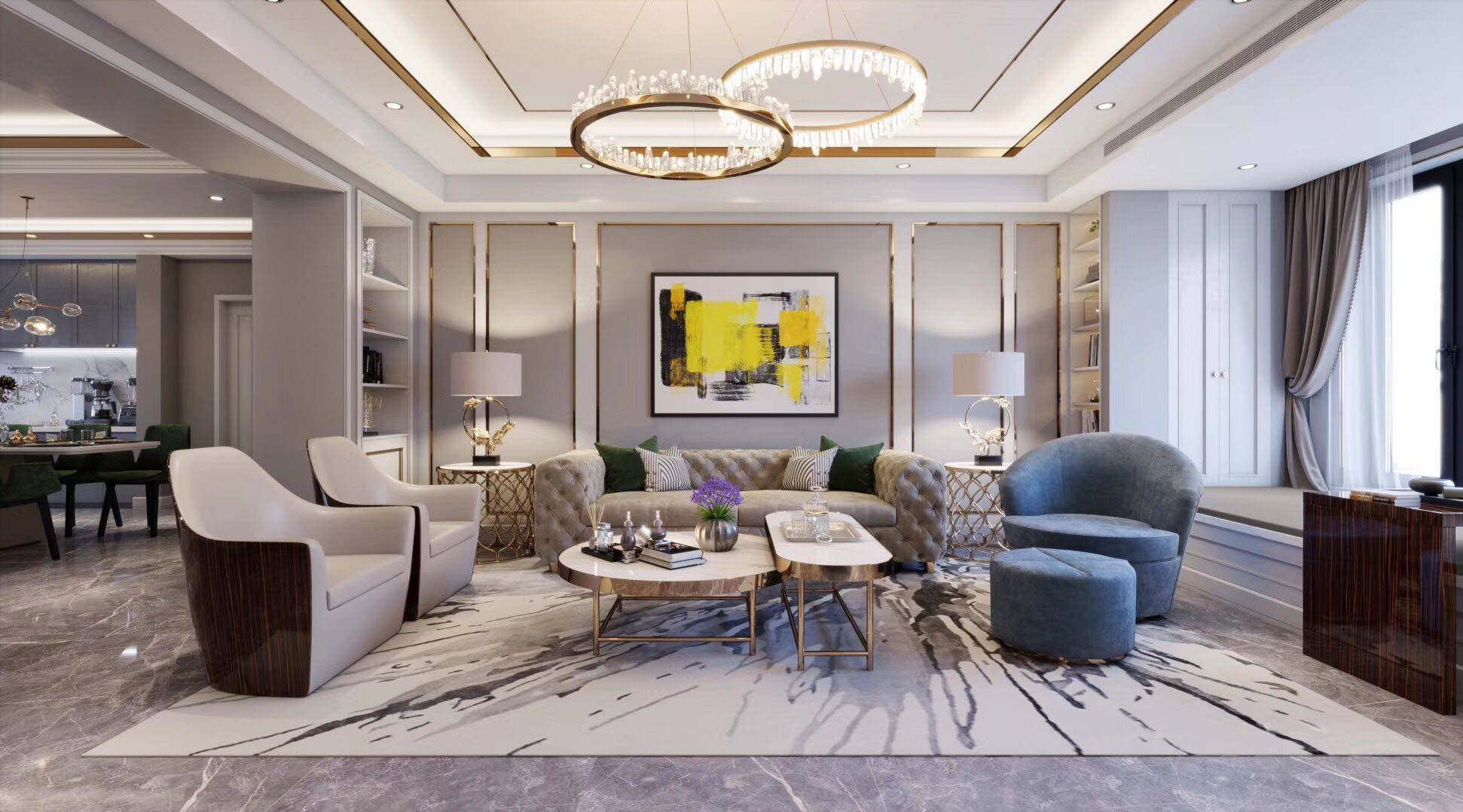 2020大连家居装修设计风格案例——现代轻奢风格-搜狐大视野-搜狐新闻