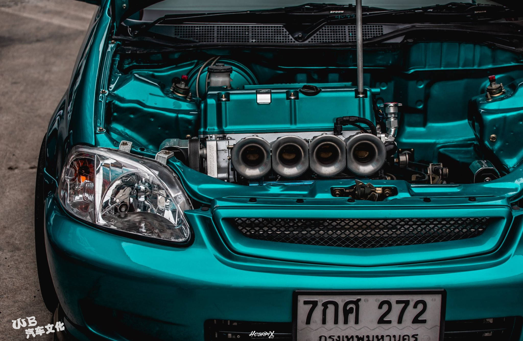 泰仔风之爆改本田思域ek9