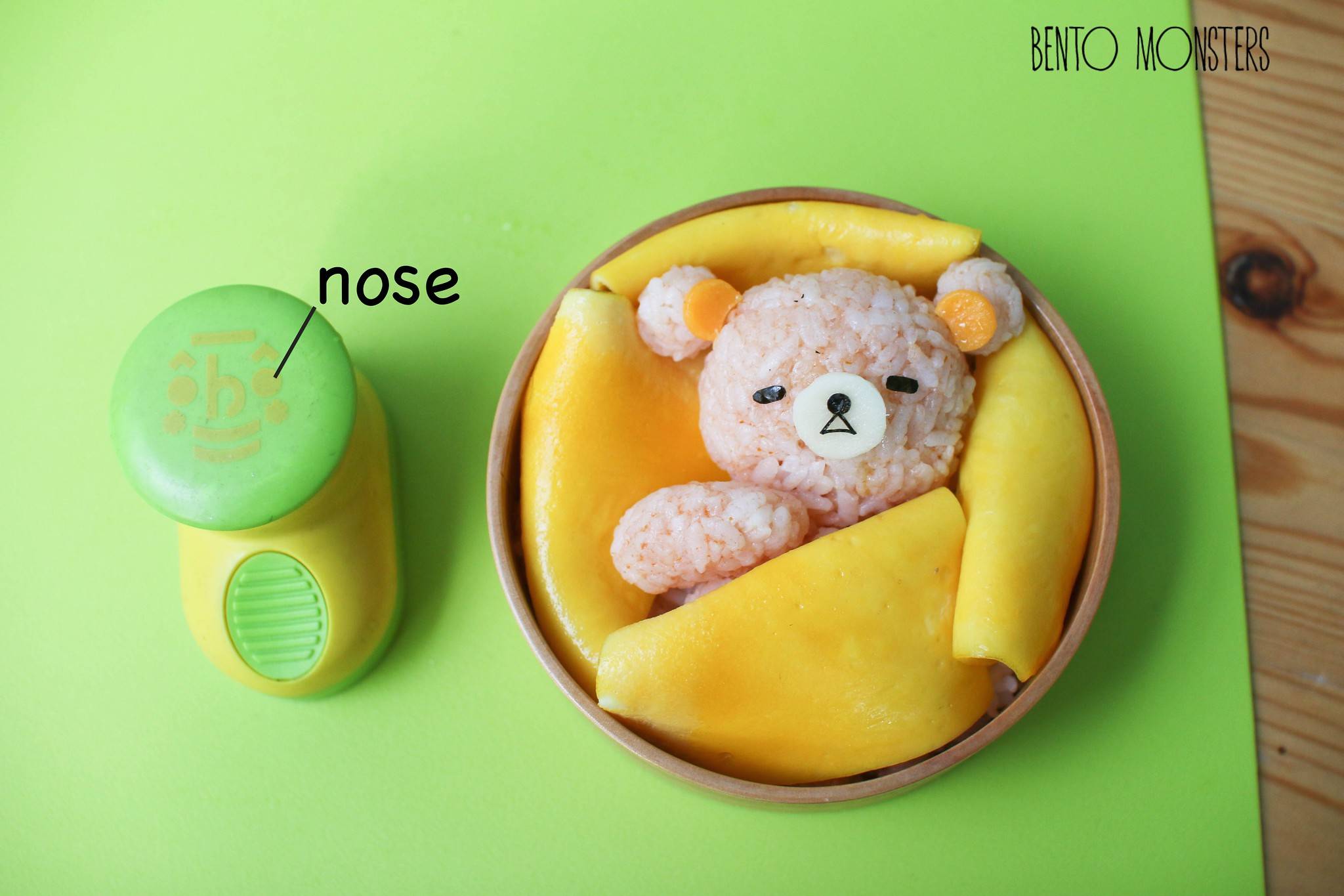 零失败"轻松熊"便当教程,孩子一眼食欲大开