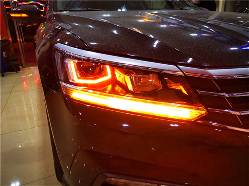 太原车友看这里 大众帕萨特大灯改装t3m 大灯套件