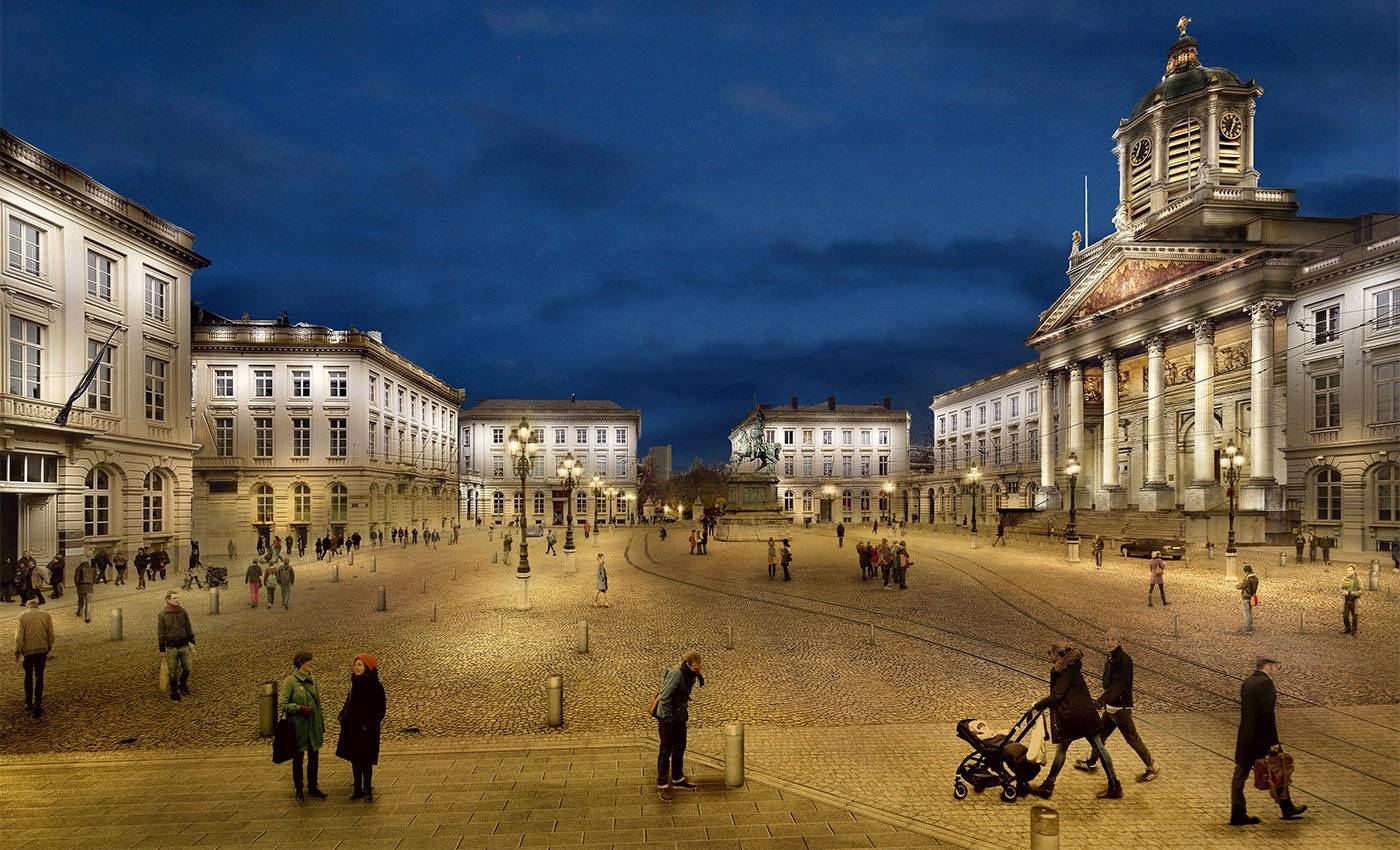 布鲁塞尔皇家广场 (la place royale à bruxelles)图片来源:richez