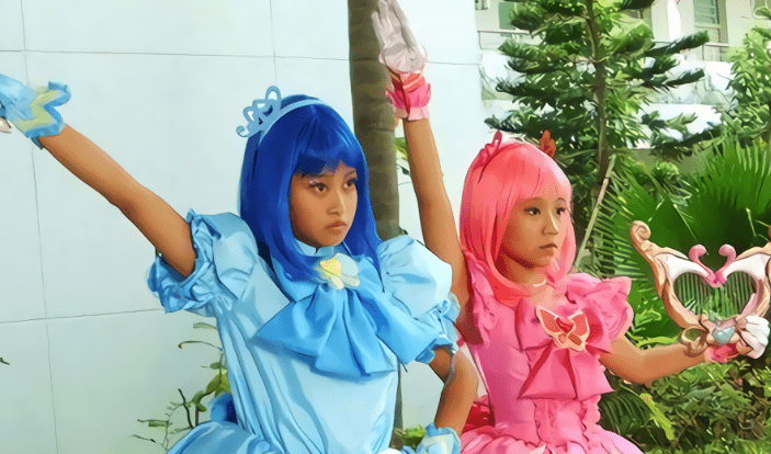 记得小魔仙美雪吗现在体重飙升到120斤却美出另一种味道