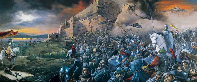 百年帝国的垂死挣扎决定拜占庭帝国生死的关键君士坦丁堡之战