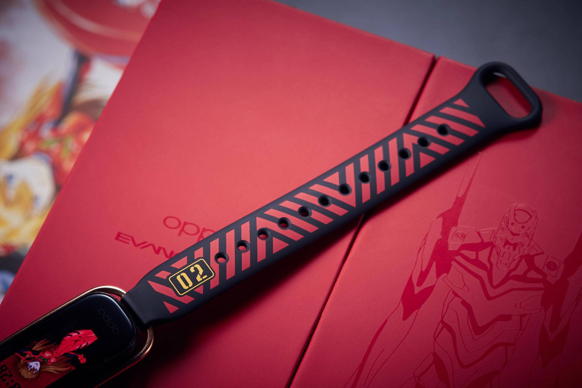 教科书级别的定制产品,oppo手环eva限定版图赏