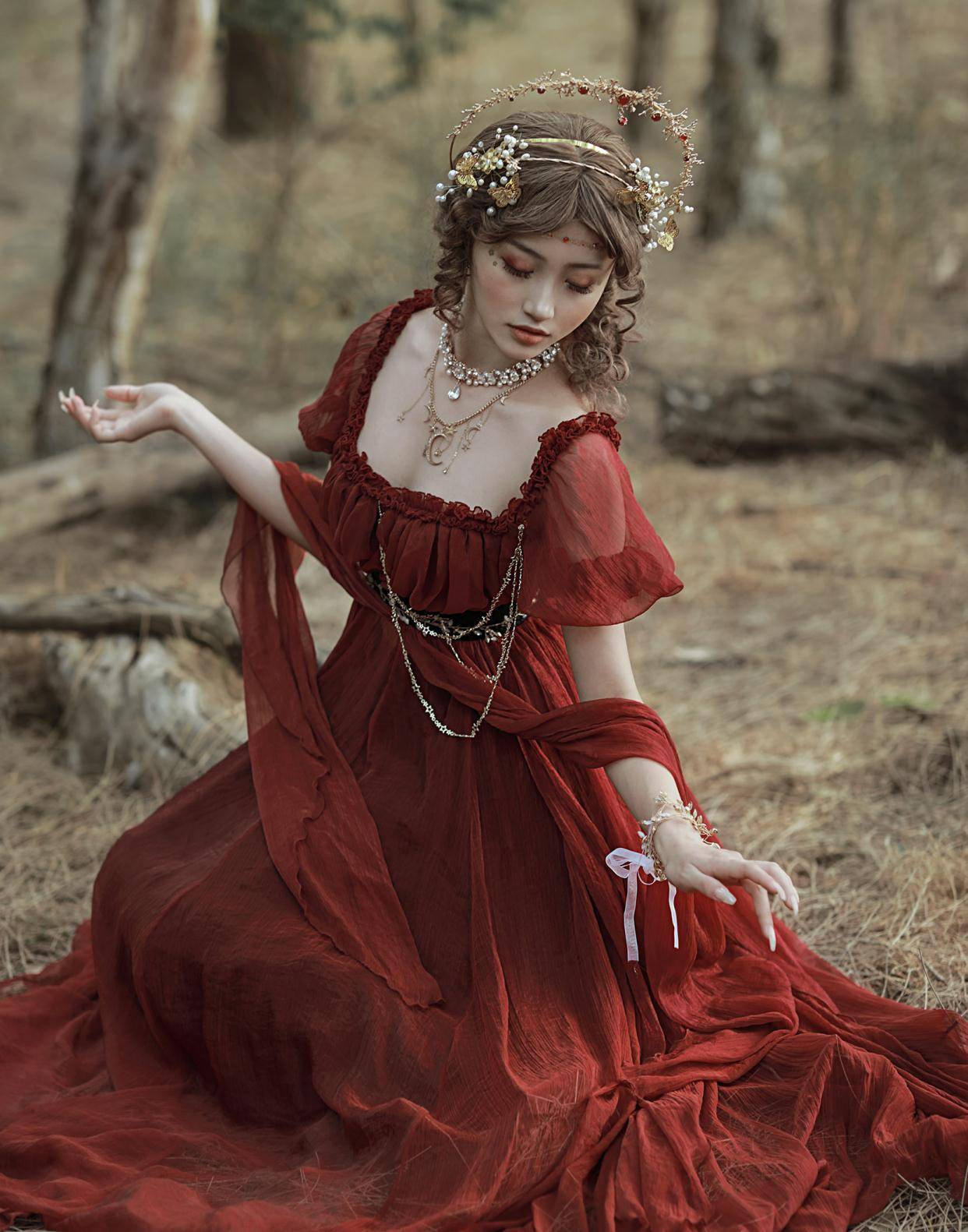 原创希腊风洛丽塔长什么样高贵优雅还很温柔难怪lo娘都爱穿