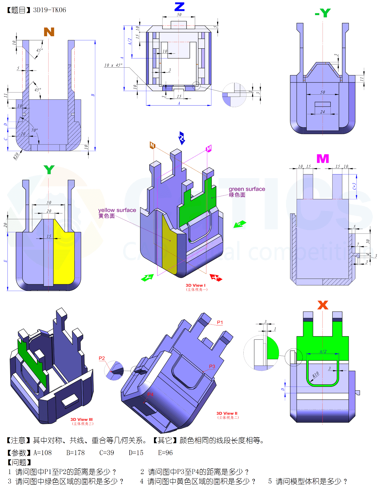 solidworks建模练习题:3d19-tk06(此图图纸复杂,但建模简单)_手机搜狐