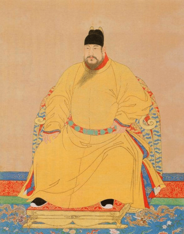 大明王朝十六位皇帝官方肖像威严端庄而又不失皇家的华贵尊荣