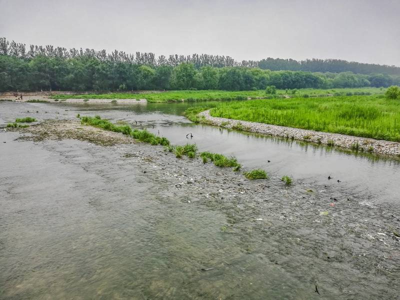 北京的沙河水库,再走一段温榆河(昌平段)_大坝