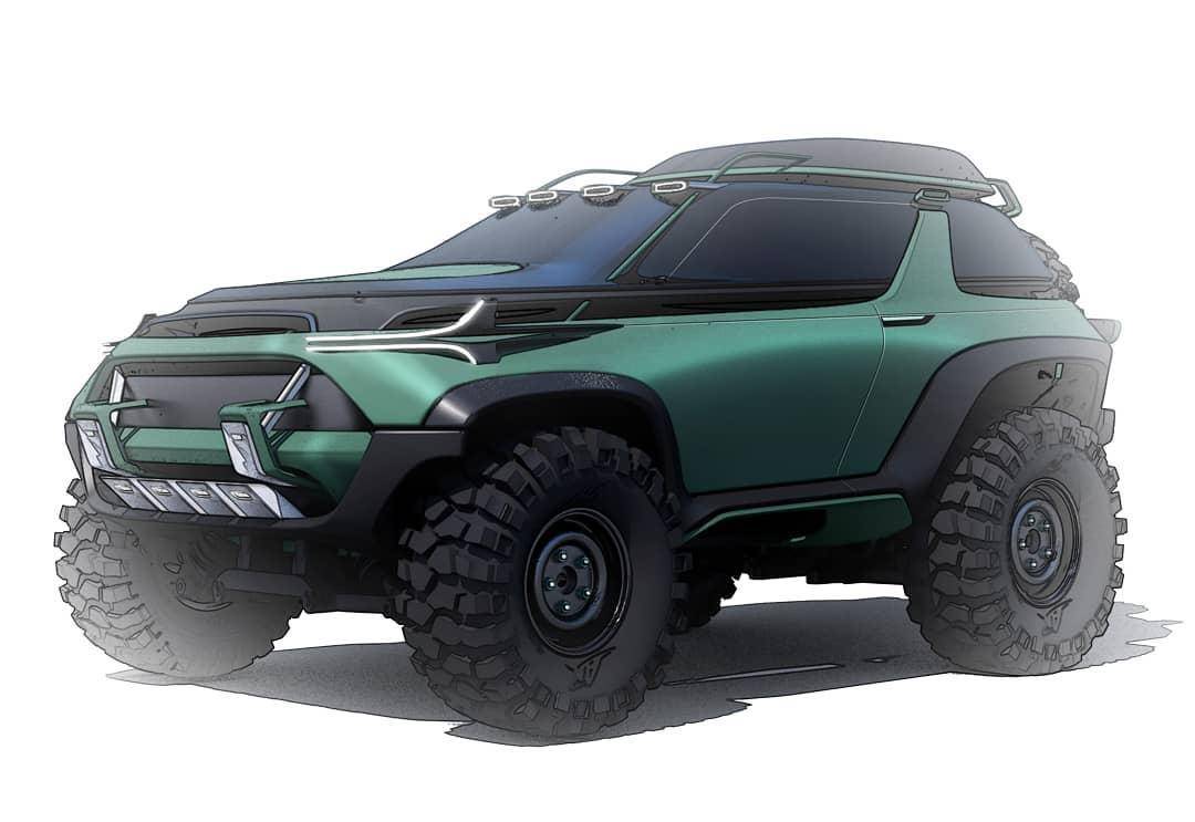 吉普牧马人最新官图/塔塔汽车设计师simone cistulli最新作品(海耀