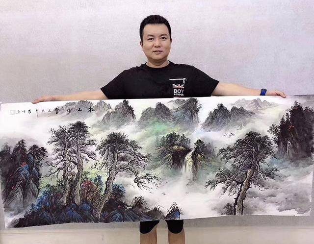 画家罗峻艺术简历_作品