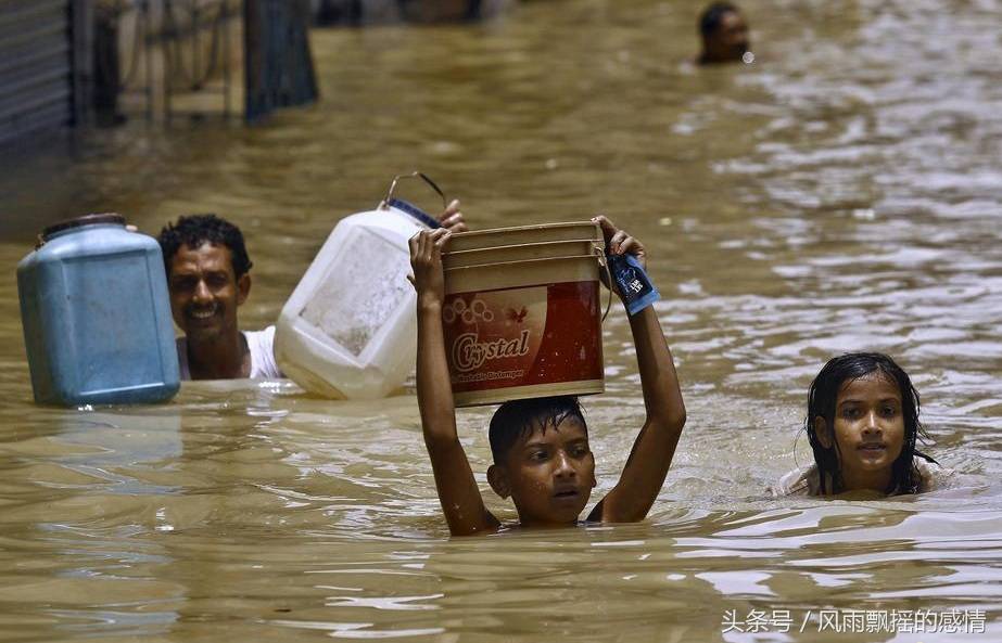 印度阿萨姆邦洪水持续 造成214万人受灾 51人死亡