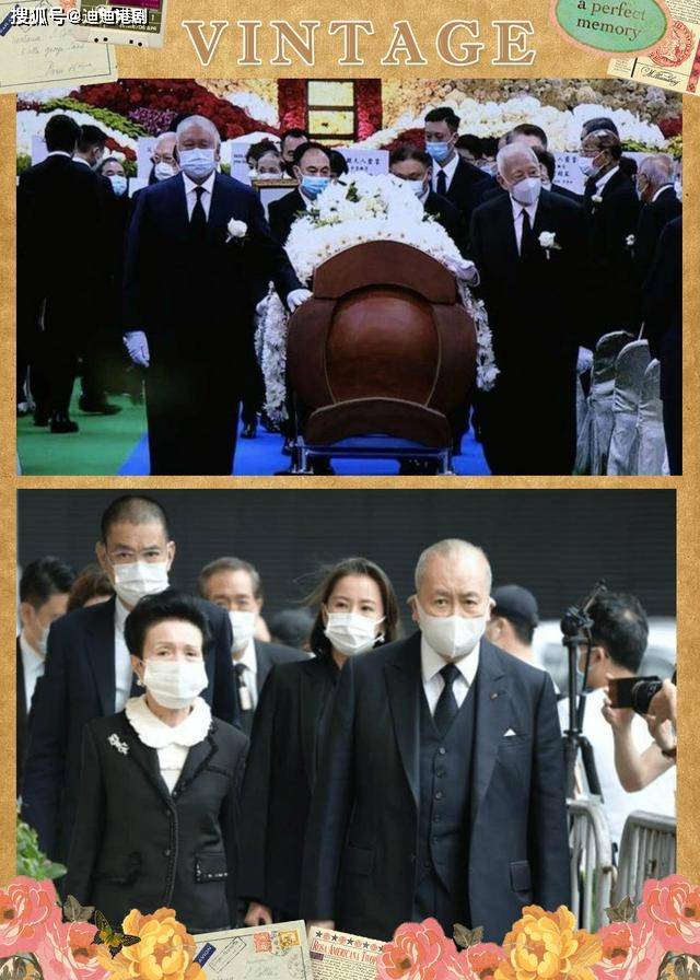 赌王葬礼图片