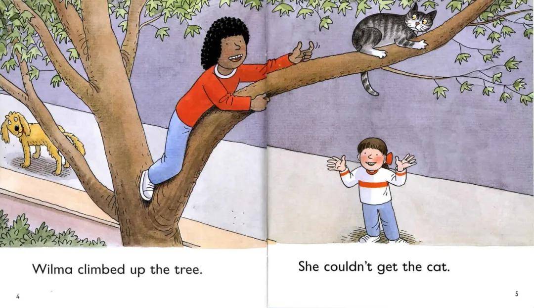 伴读| 牛津树【3-10】a cat in the tree_wilma