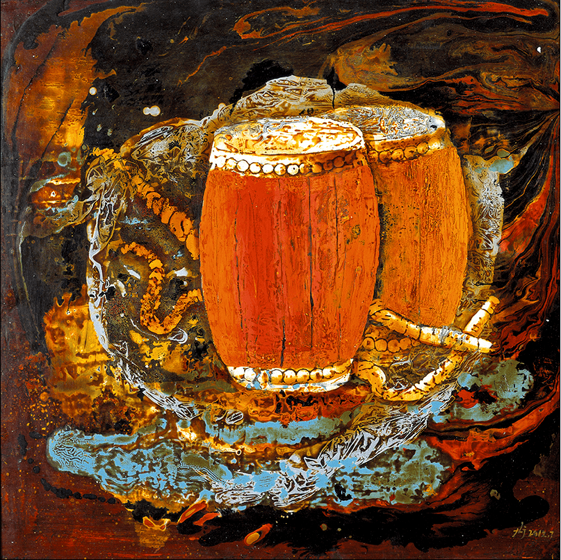 特别的东方漆画献给特别的东方中国梦