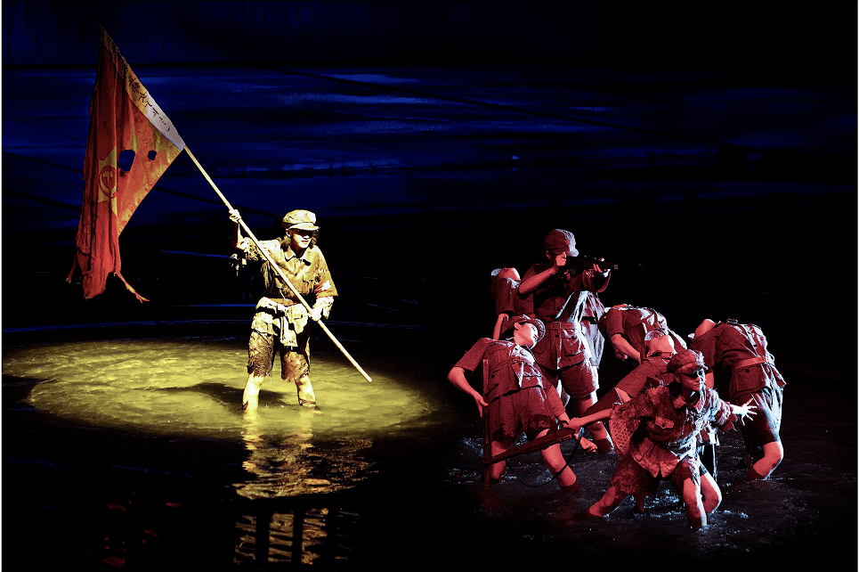 红色娘子军实景演出芳华再现不忘来时路