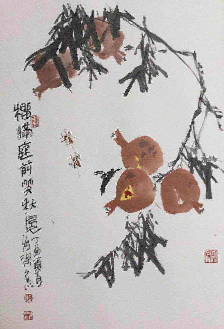 杨海深小写意四季花卉