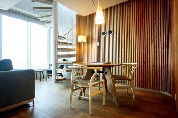 装修墙面贴木条,墙面装修新趋势!