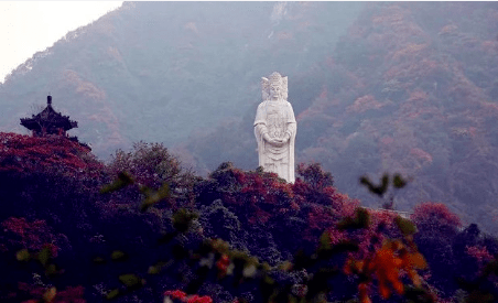 沣峪口寺庙图片