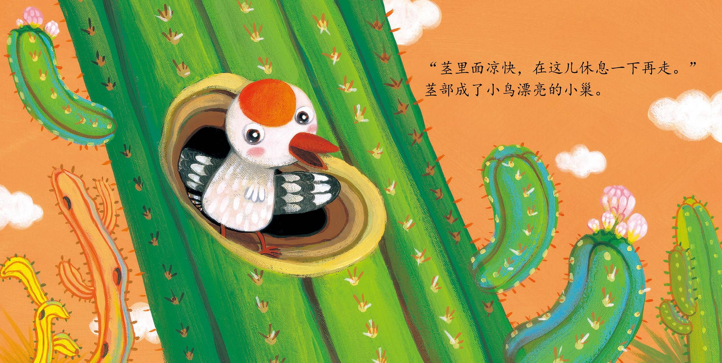 儿童绘本故事推荐《谢谢仙人掌!》