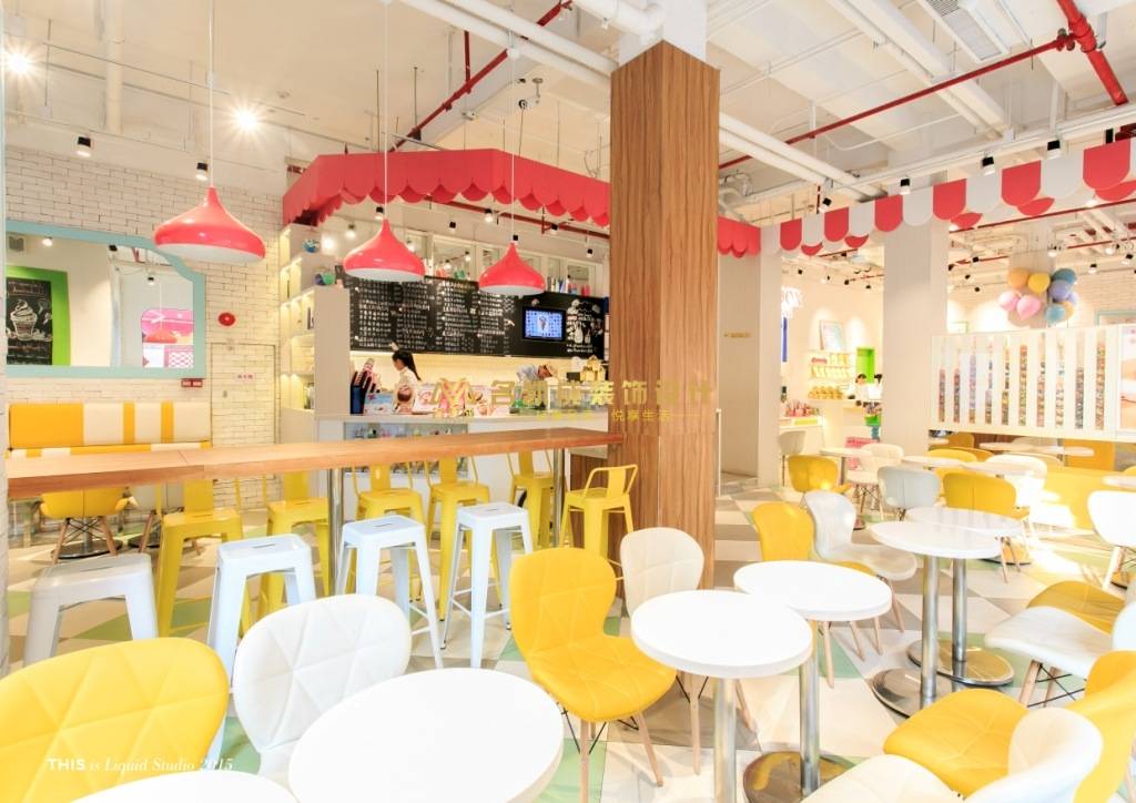 糖果精品店设计装修#_糖果店