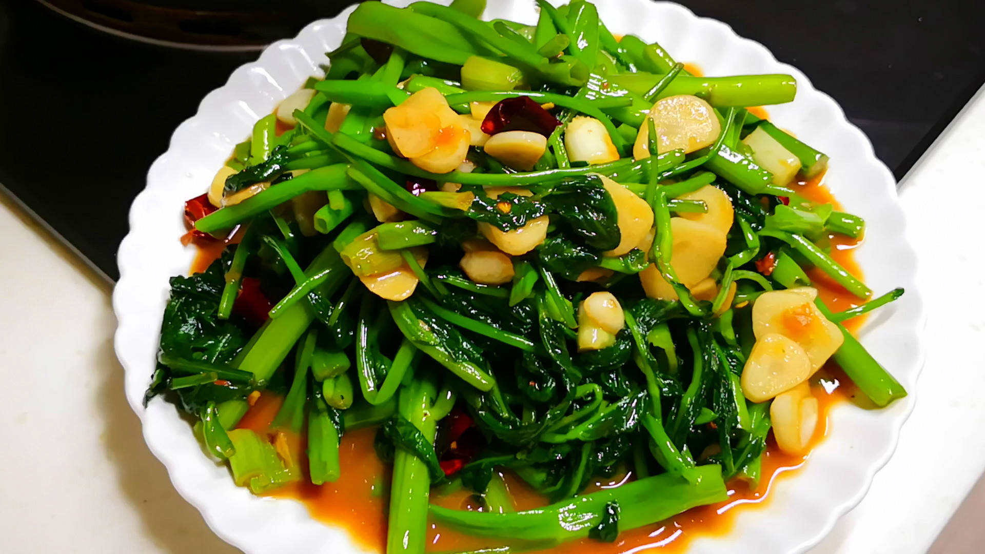 原创不管炒什么青菜直接下锅炒就错了多加2步翠绿入味不发黑