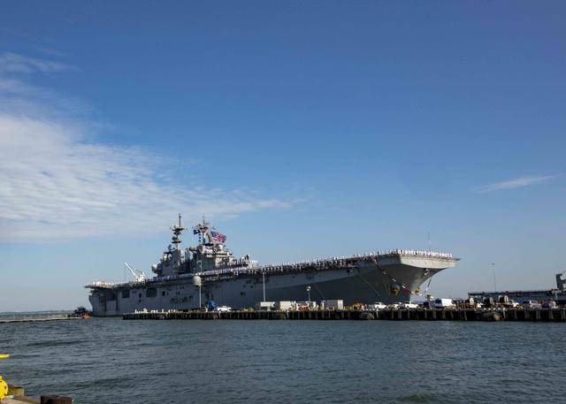 美国海军又一两栖攻击舰起火,这次是焊接火花点着塑料_萨奇