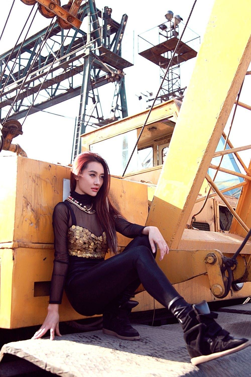 美女明星爱戴的图集001