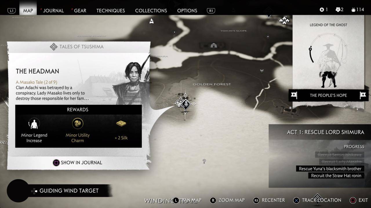 对马岛之魂第四部分任务以及攻略内容