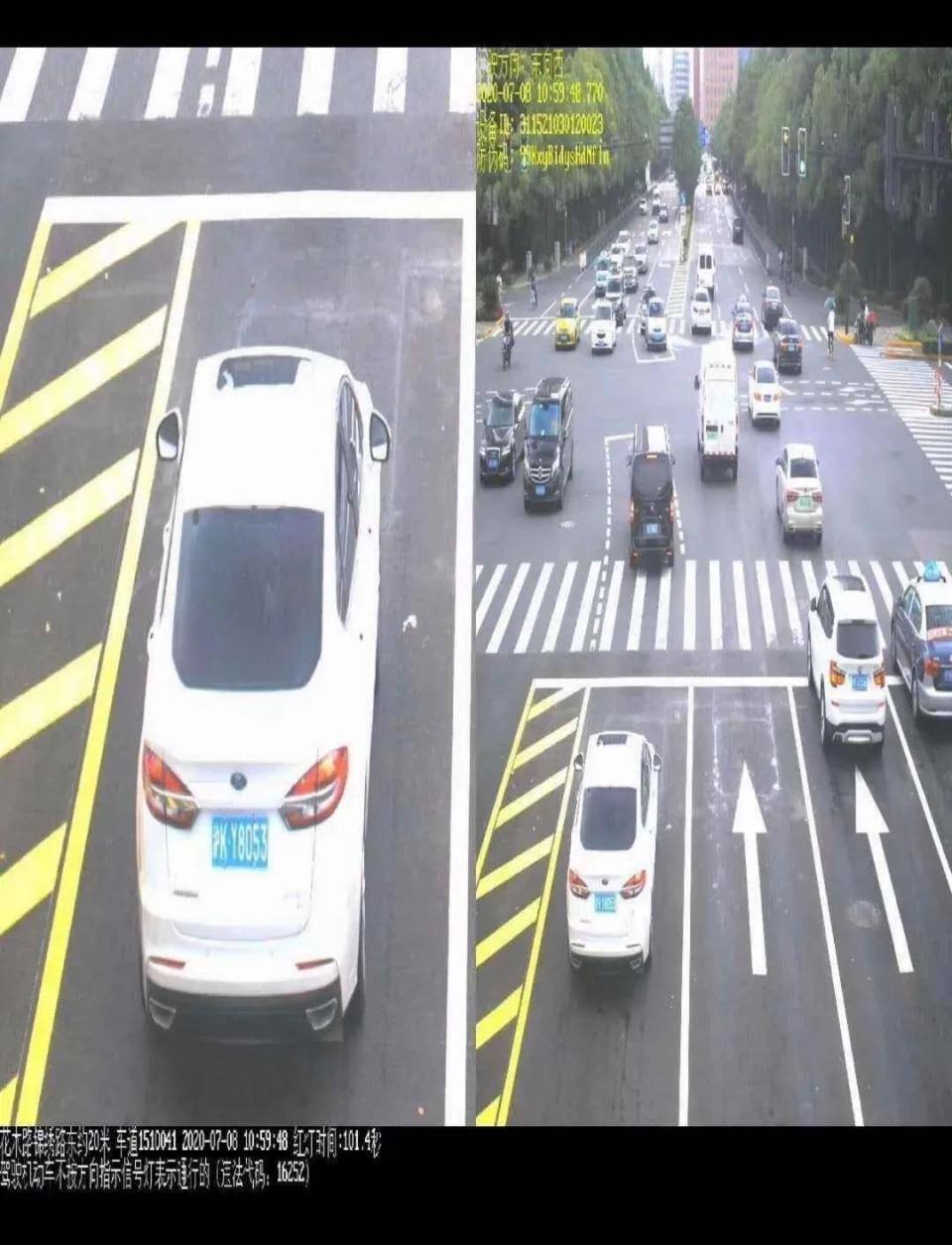 扣6分罚200元,没及时进入转弯待行区就算闯红灯?