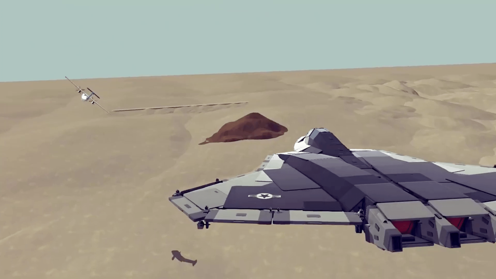 besiege围攻f35肥龙出击击落敌方飞机