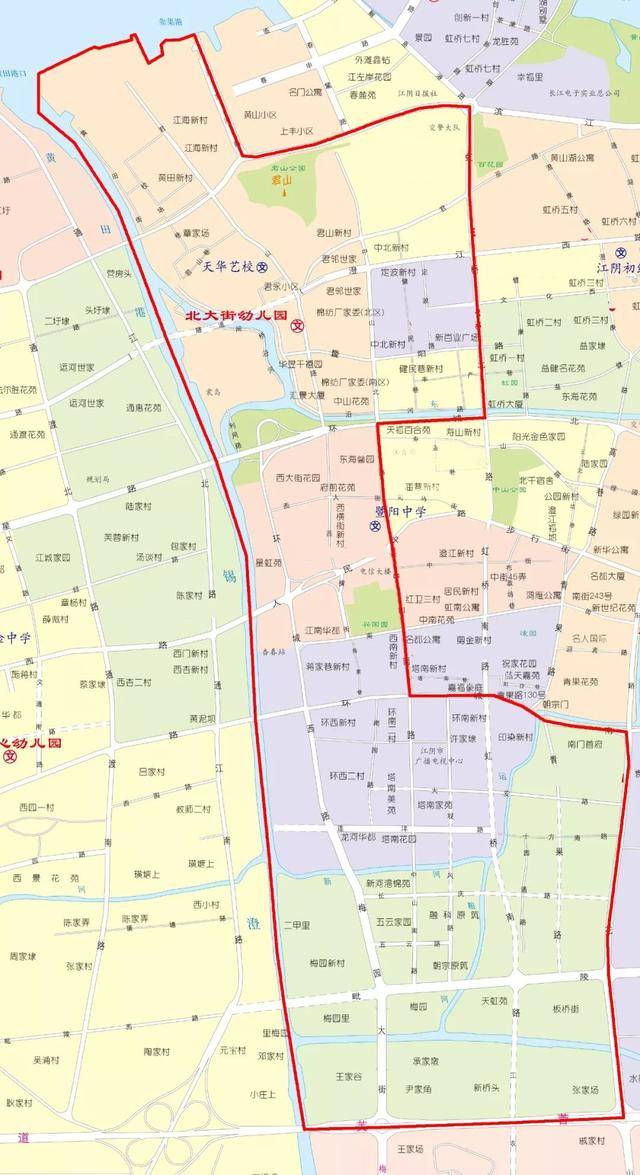 江阴初中学区划分2020已经出炉了(图3)