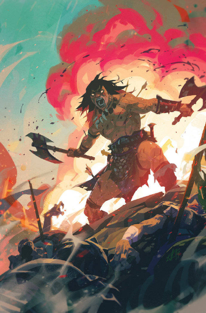 画面动感充满张力西班牙插画师toniinfante作品