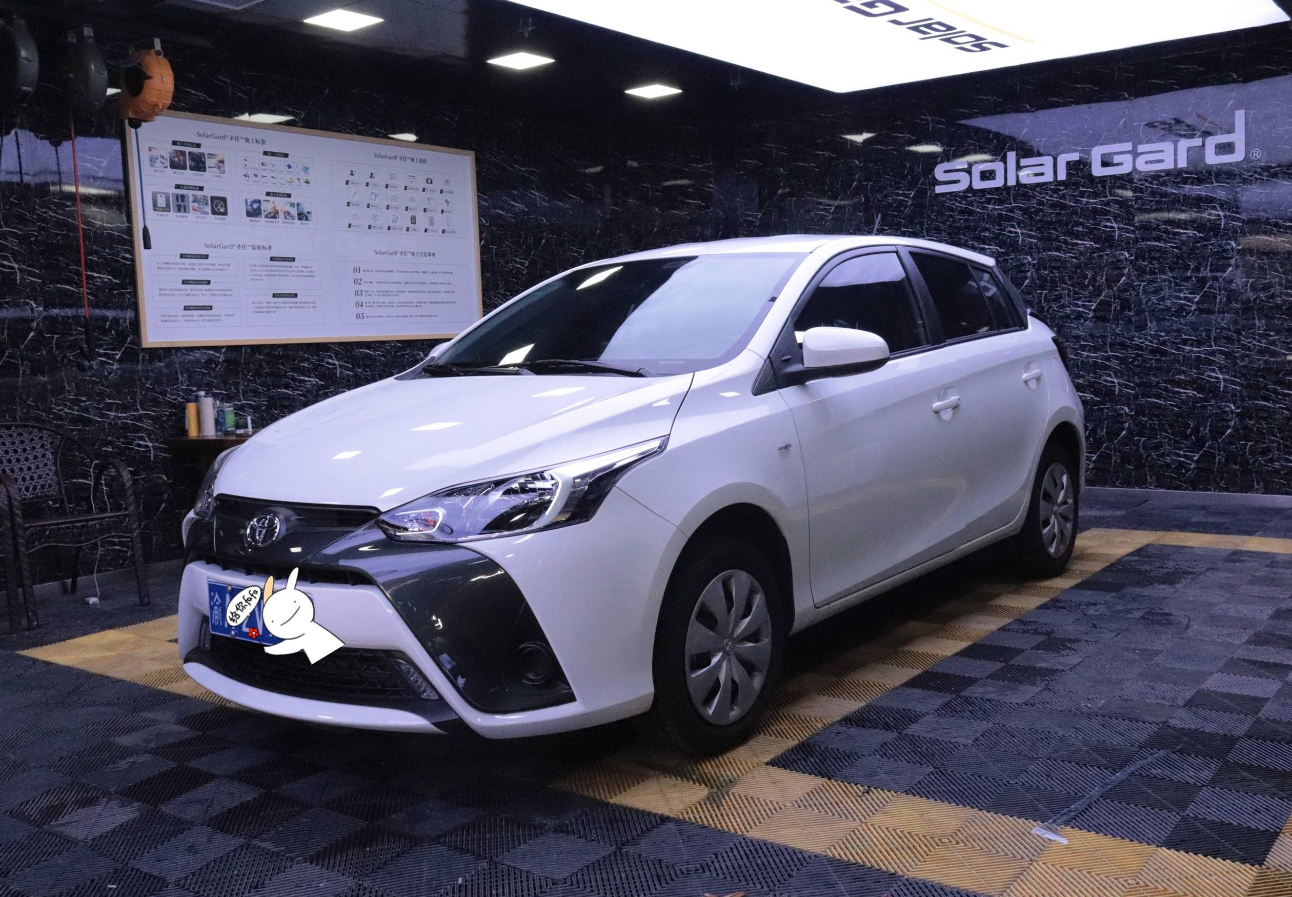 丰田致炫隔热膜施工,重庆汽车贴膜施工这样选性价比高