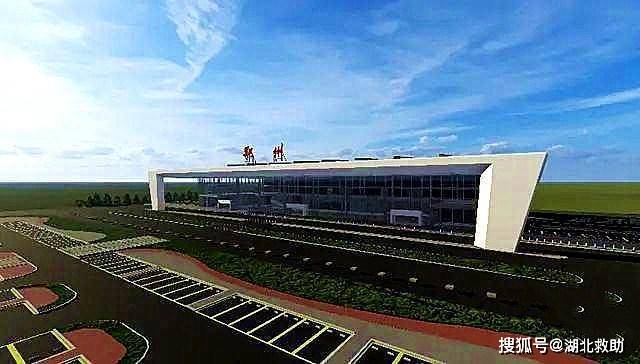 湖北鄂州民用顺丰机场航站楼已开建!最新效果图曝光