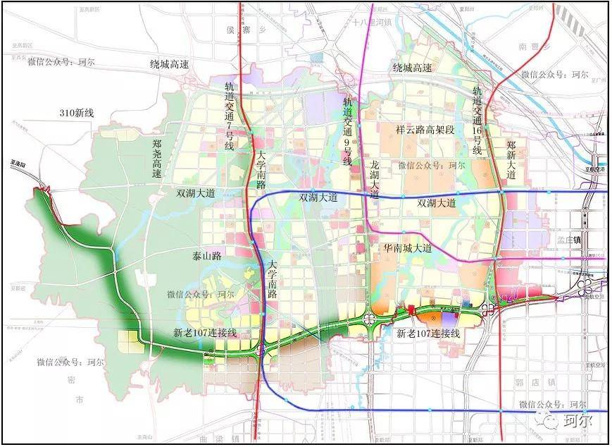 珂爾鄭州南城這條主幹道開工對文旅核心板塊發展將是利好