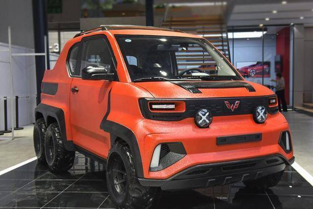 五菱打造出6轮宏光皮卡!买菜代步,跋山涉水完全可以胜任