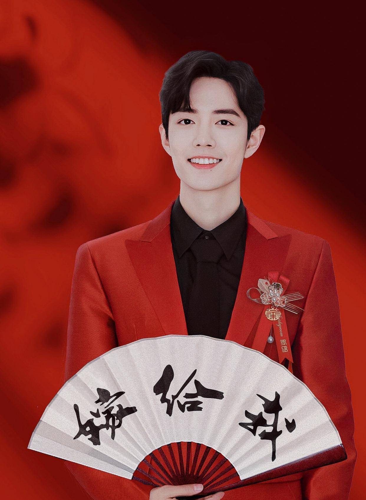 肖战新造型官方发布,是时候穿短袖了_配文