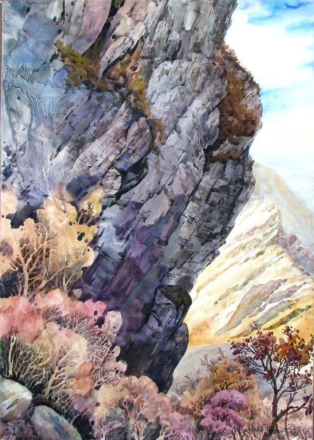 当代艺术家——张洪彬水彩画欣赏