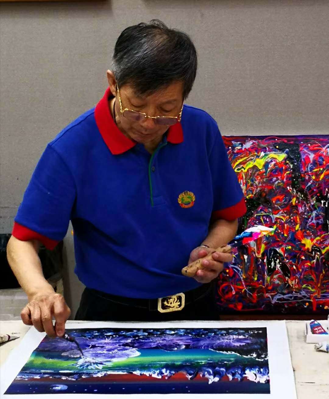 领略著名艺术家黄建南艺术风采