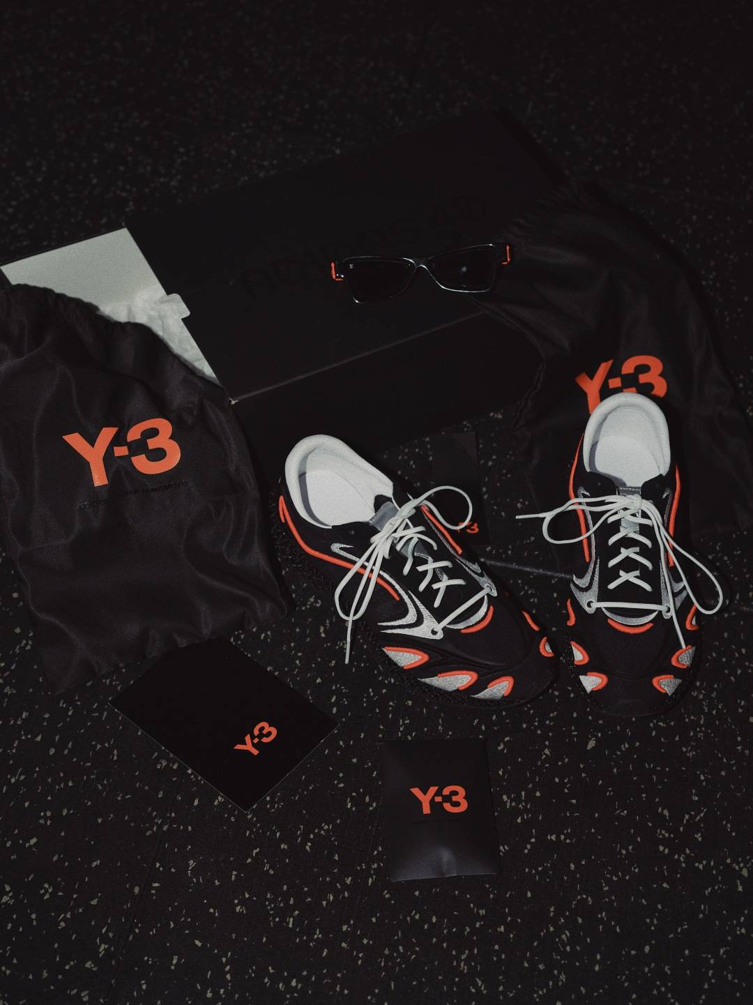 y-3 runner 4d solar orange