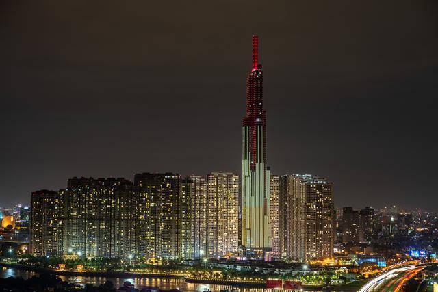 原创东南亚第一高楼越南新地标地标塔81设计灵感源自竹子