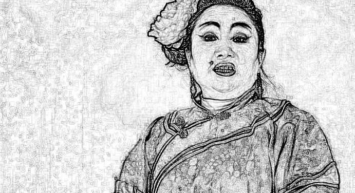 没过几天,媒婆便带回来了消息,一个老财主见了她女儿的画像,看上了,要