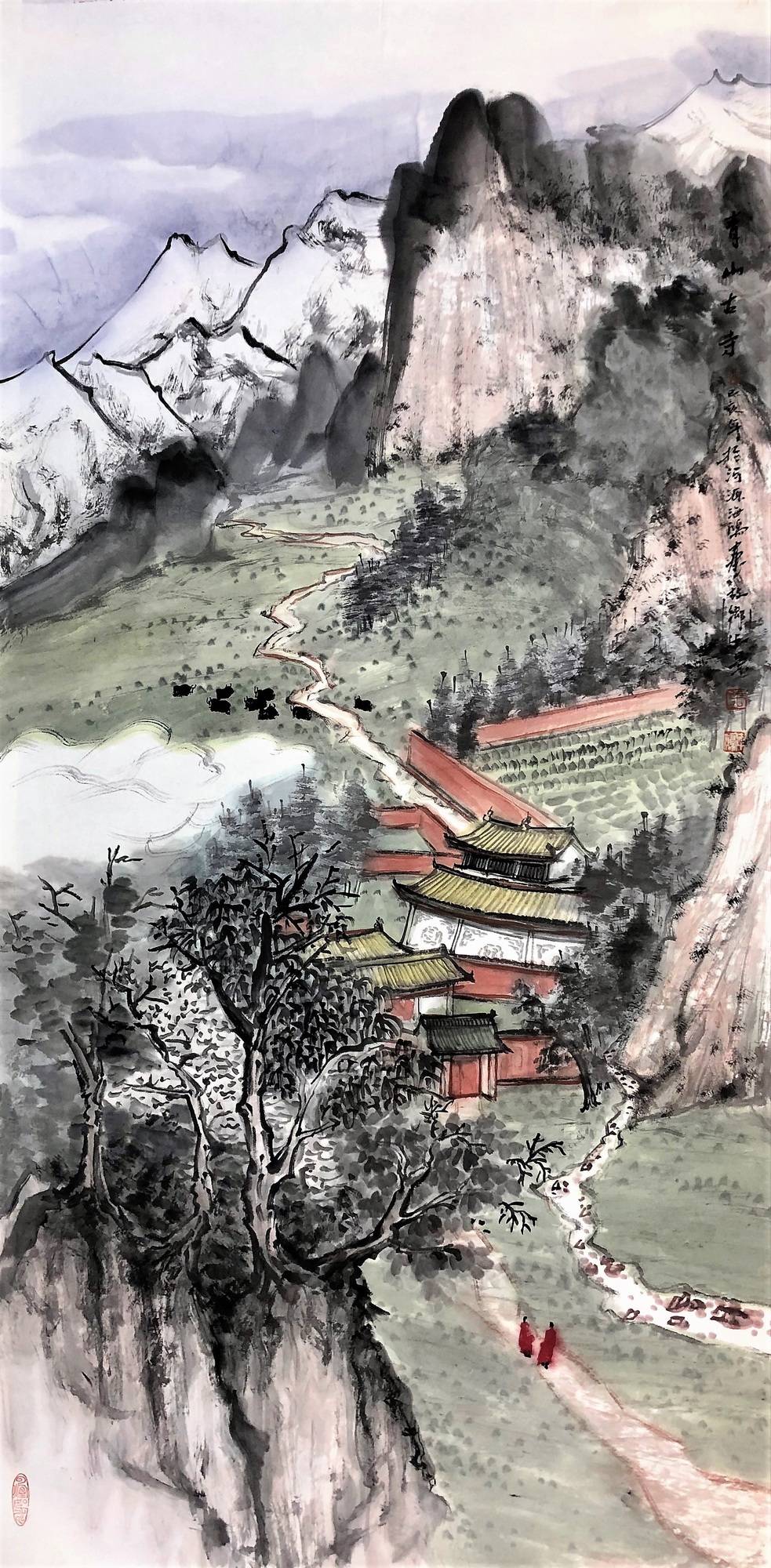 人民美术家--立足本土,汲古创新:青海山水画家张海鸿