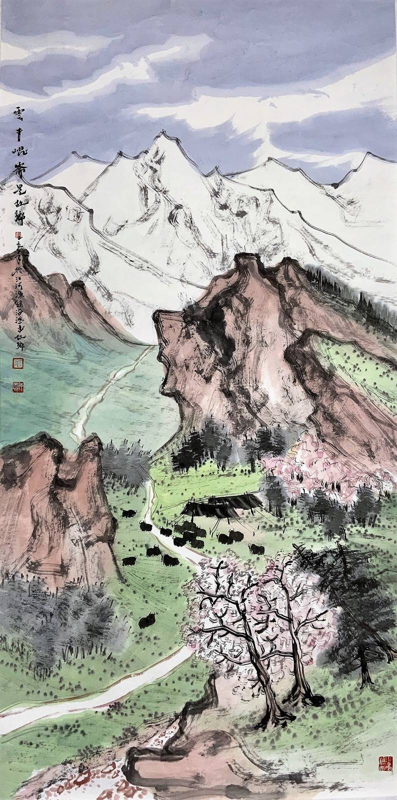 人民美术家--立足本土,汲古创新:青海山水画家张海鸿