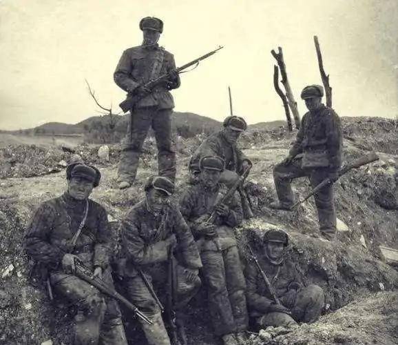 抗美援朝鲜,打败美帝野心狼.