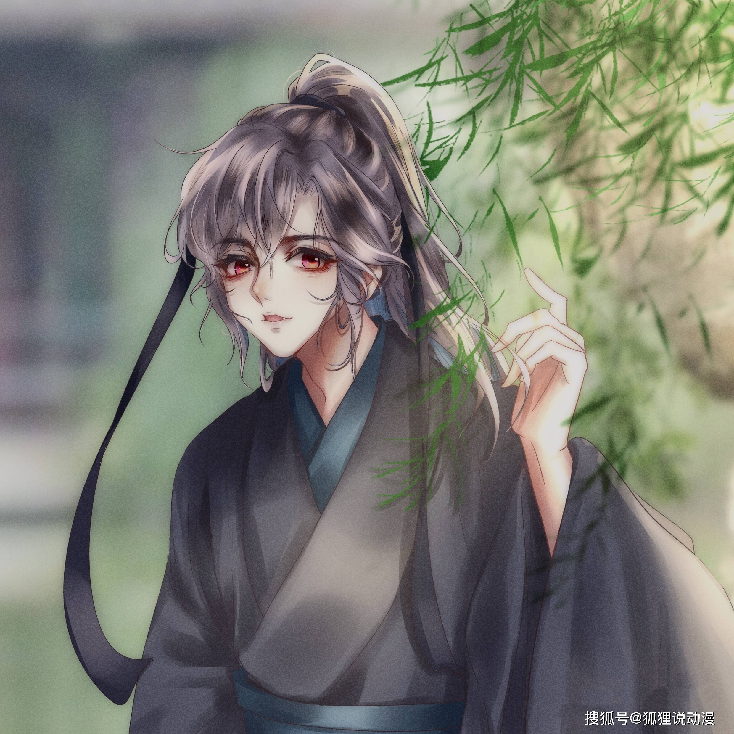 魔道祖师头像 黑化图片