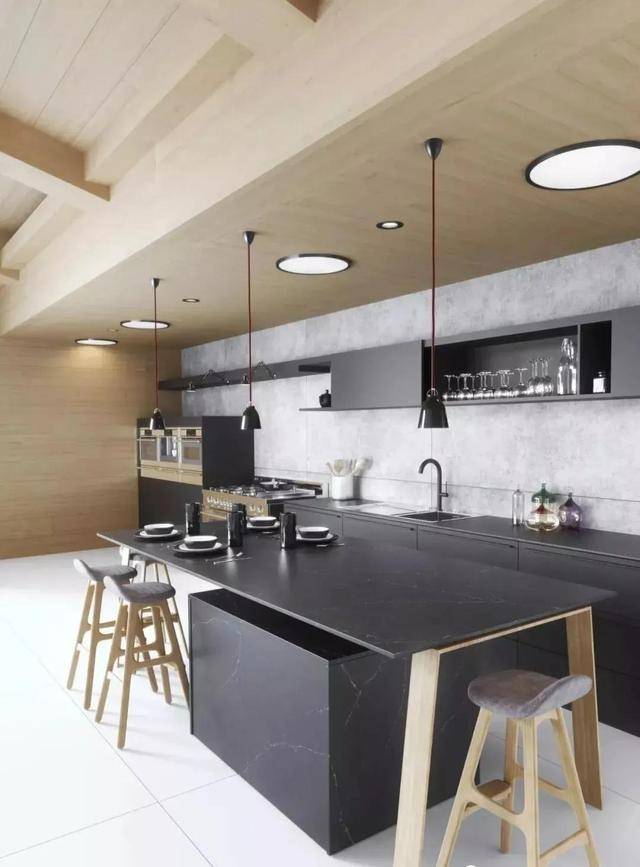 厨房餐厅加个中岛,真的太好用了!小户型家设计好也可以有