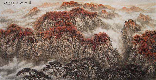 北京京海墨韵书画院合作陈克永,用壮美的画卷为雄伟燕山立传_画派